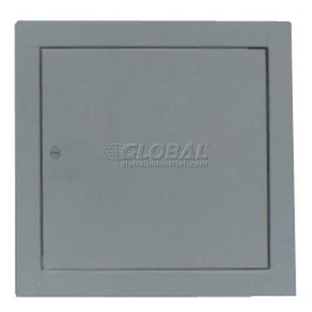 JL INDUSTRIES / ACTIVAR Multi Purpose Metal Access Panel, Cam Lock, 14Wx14H, Gray TM-1414CW